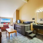 Your Hot Tub room is the place where you can have a romantic, fun and relaxing time while watching the beautiful sunsets.