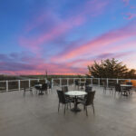 Take a seat and relax on our Captain's Deck